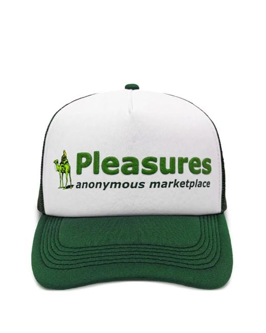 Pleasures Green Exchange Baseball Cap for men
