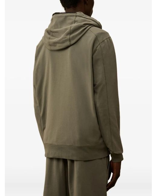 C P Company Hoodie Met Rits in het Green voor heren