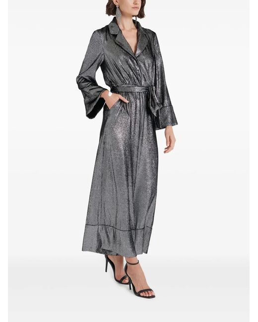 Temperley London Gray Larisa Jumpsuit