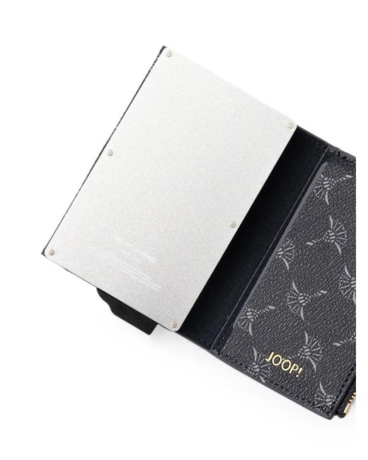 Joop! Gray Cortina Cornflower C-Four Card Holder