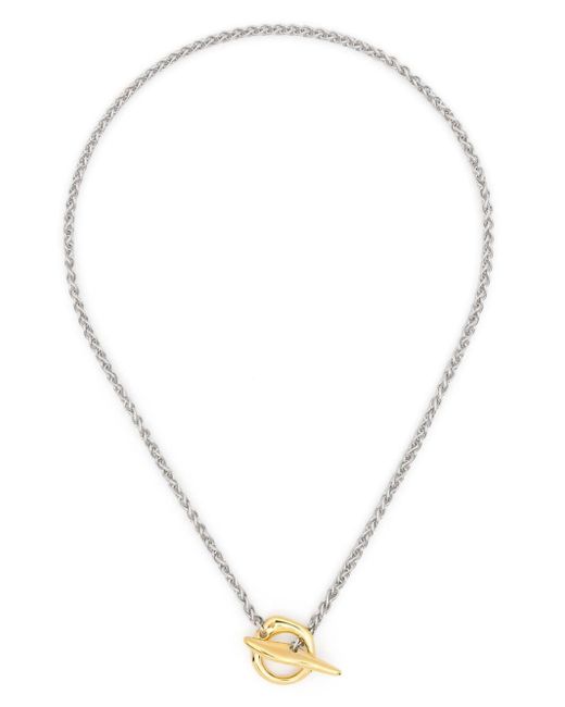 Tom Wood Natural Robin Duo Chain Necklace