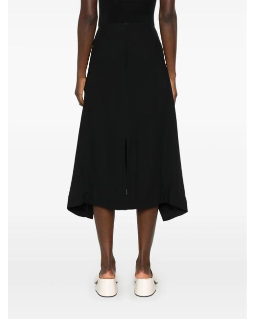 Carven Black Minirock Mit Sicherheitsnadeln