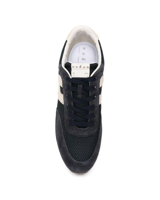 Hogan Sneakers Mit Logo-Patch in Blue für Herren