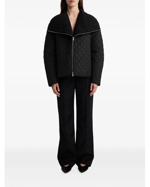 Anna Quan Black Morandi Quilted Jacket