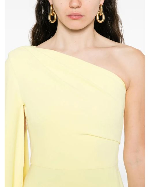 yellow knit dress Ulla Johnson Silvia Fringe Knit Dress in Yellow,White