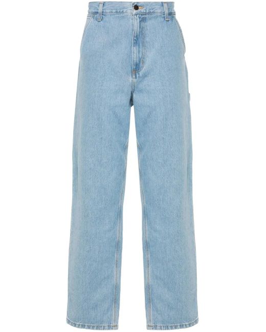 Carhartt Blue Single Knee "Smith" Denim Pant for men