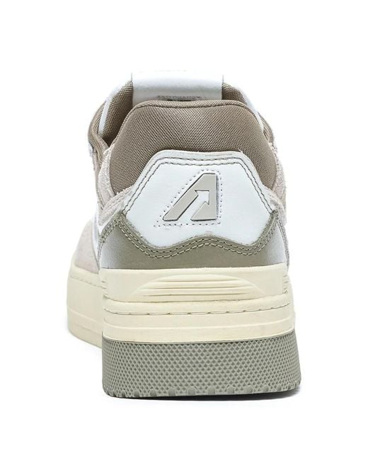 Autry White Sneakers, Neutral for men
