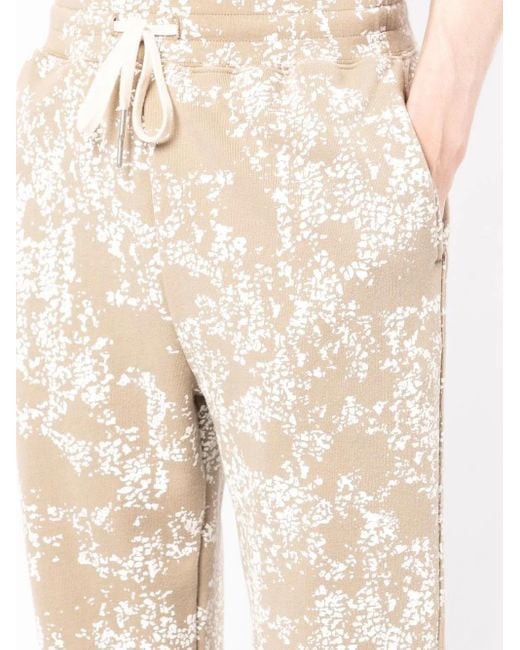 John Elliott Natural Sydney Graphic-Print Track Pants for men
