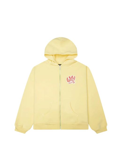 Willy Chavarria Yellow Willy Ropita Hoodie for men