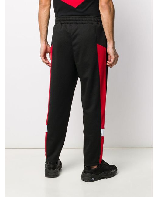 Pantalones de chándal a paneles Givenchy de Algodón de color Negro para  hombre | Lyst