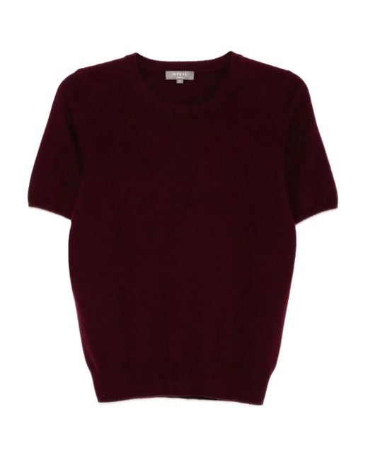N.Peal Cashmere Milly Tシャツ Red