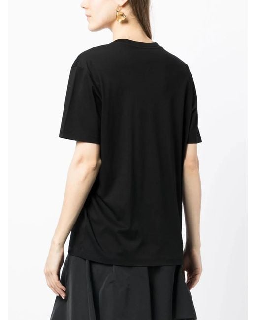 Jil Sander Black Crew-neck T-shirt