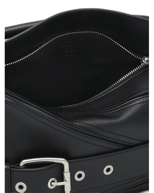 Bolso shopper Puzzle con hebilla Loewe de color Black