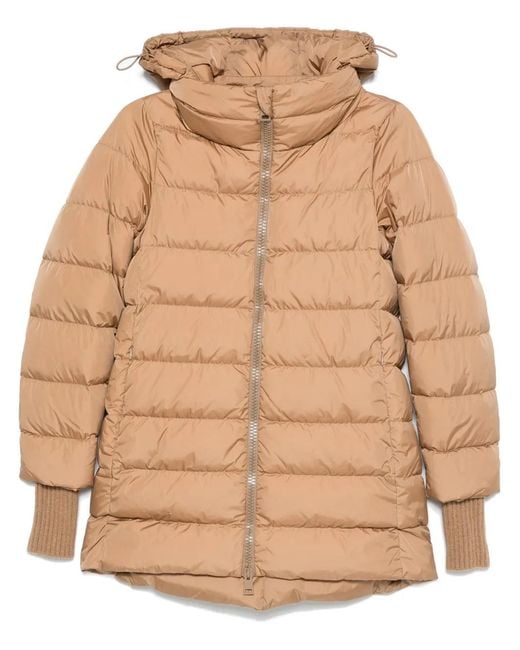 Herno Natural Hooded Coat