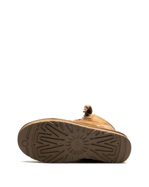 Ugg Brown Highmel Lace-Up Suede Sneakers