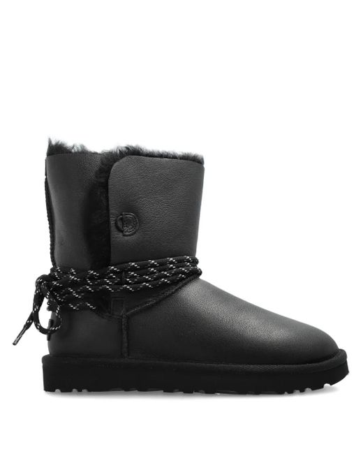 Ugg Black Rope detail boots