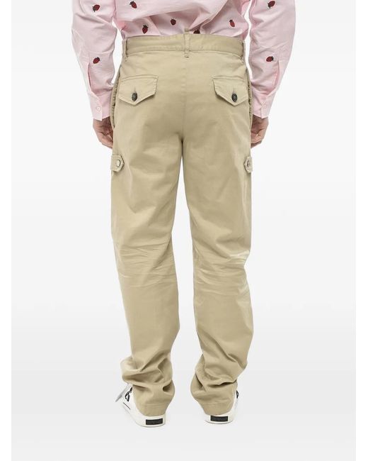 DSquared² Natural Multi-Pocket Cargo Pants for men