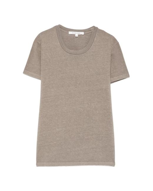 SLVRLAKE Denim Gray Crew-Neck T-Shirt