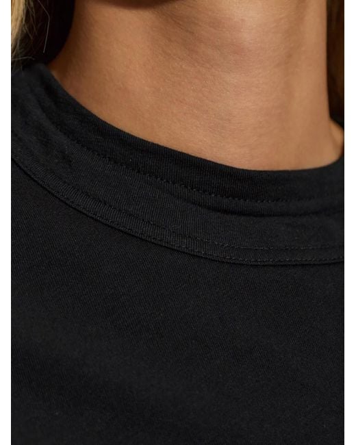 Alexander Wang Black Layered Long-Sleeve T-Shirt