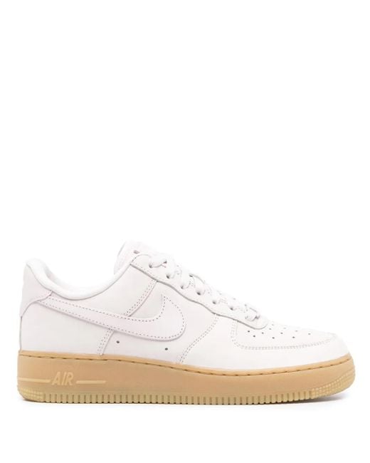 Nike White Air Force Low-top Leather Sneakers