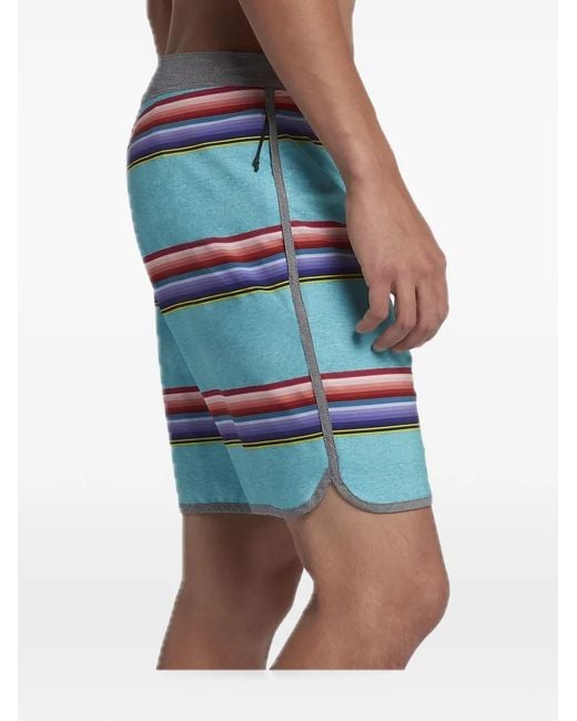 Hurley Blue Phantom Serape Swim Shorts for men