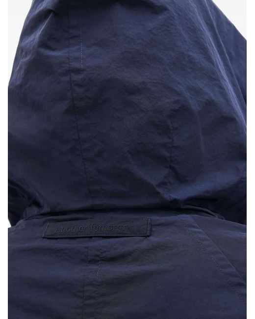 Chaqueta Con Capucha Another Tomorrow de color Blue