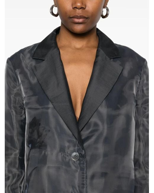 Blazer con botones Peserico de color Gray