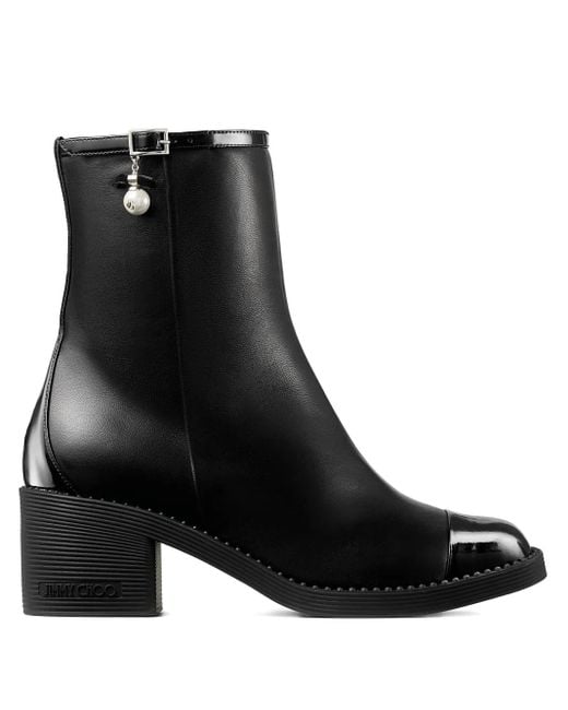 Jimmy Choo Black Adry Stiefel 60Mm