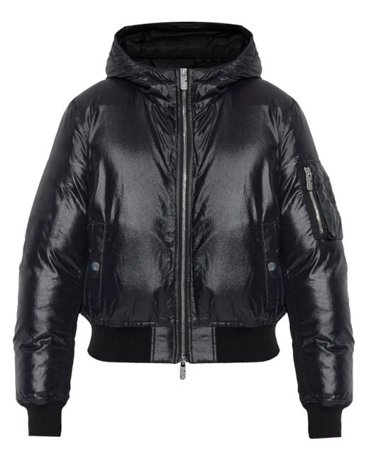 Burberry Black Gesteppte Daunenjacke