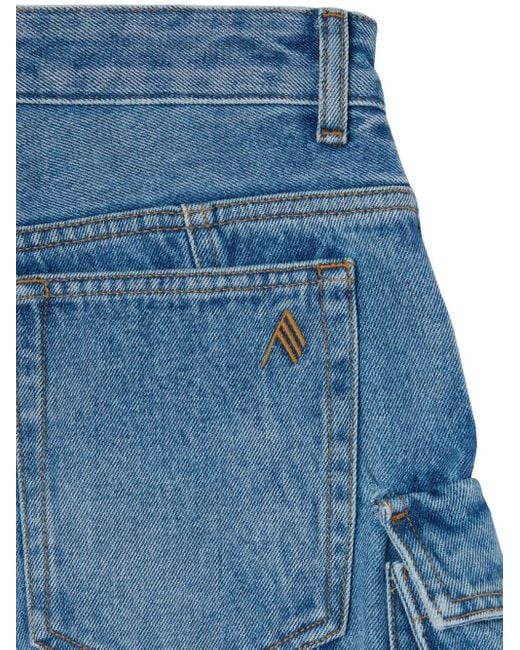 The Attico Blue Fern Jeans