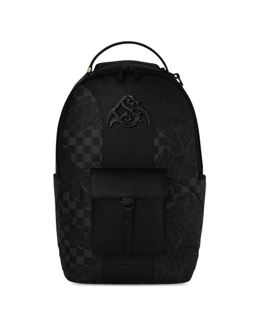 Sprayground Black 3Am Mix Up V2 Backpack for men