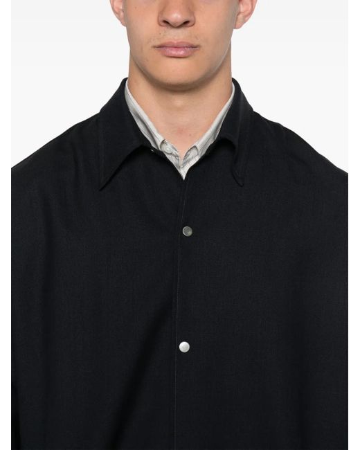 Studio Nicholson Black Wool Bomber Jacket for men