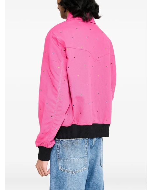 Sky High Farm Pink Studded Work Jacket