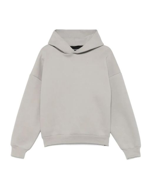 Felpa Con Cappuccio V2 di Seventh in Gray
