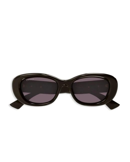 Gucci Black Double G Sunglasses