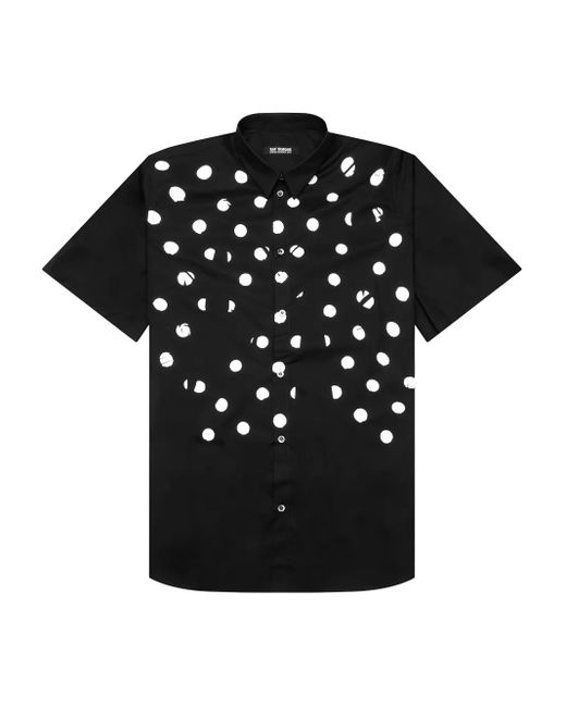 Chemise À Pois Imprimés Raf Simons pour homme en coloris Black