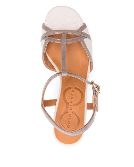 Chie Mihara Pink 85Mm Bejo Sandals