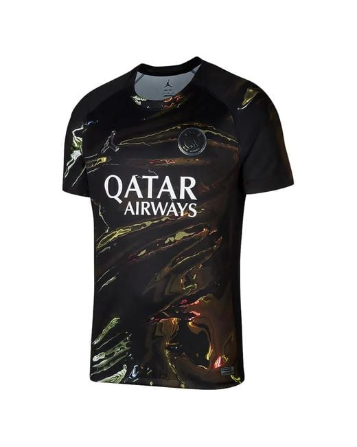 Nike Black Maillot Night Edition Stadium Paris Saint-Germain 2026 Dri-Fit Soccer Replica for men