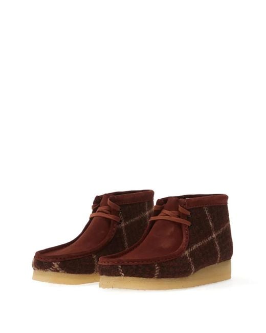 Clarks Brown Wallabee Boots for men