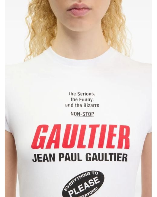 Jean Paul Gaultier White The Gaultier Baby T-Shirt