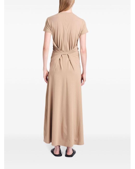 Proenza Schouler Natural Jersey Short-sleeve Dress