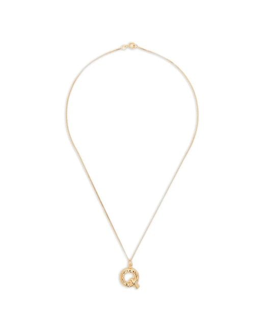 Completedworks White Q-Pendant Necklace