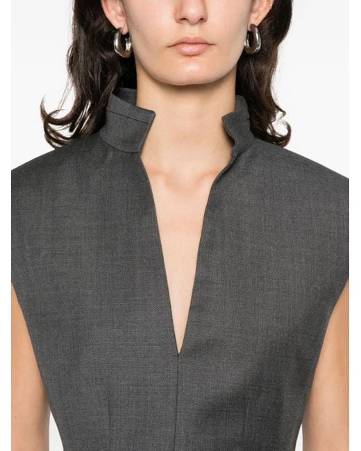 Givenchy Black Wool Mini Dress