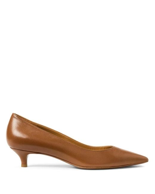Ralph Lauren Brown Adrienne Pumps