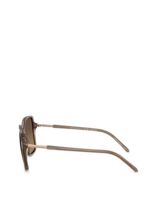 ARMANI EXCHANGE Gray Square-Frame Sunglasses