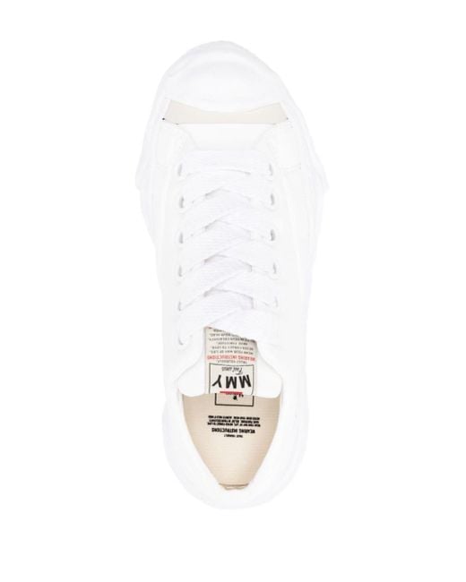 Maison Mihara Yasuhiro Gefütterte Hank Sneakers in White für Herren