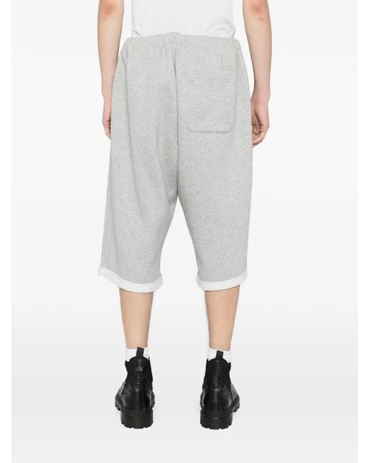ROMEO HUNTE Gray Collegiate Terry Shorts
