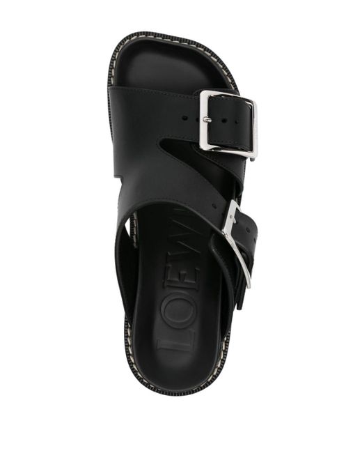 70mm Ease buckle-straps mules di Loewe in Black