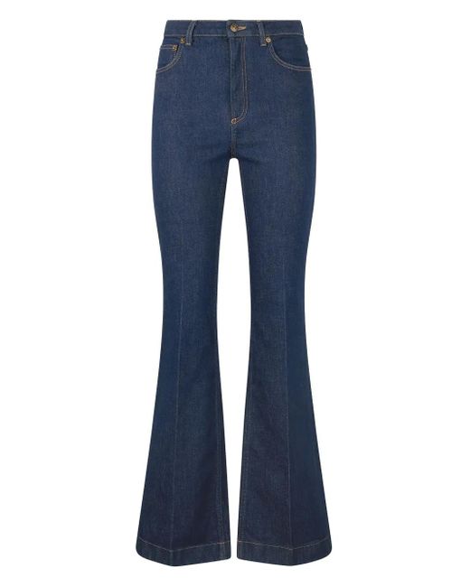 Roberto Cavalli フレアジーンズ Blue