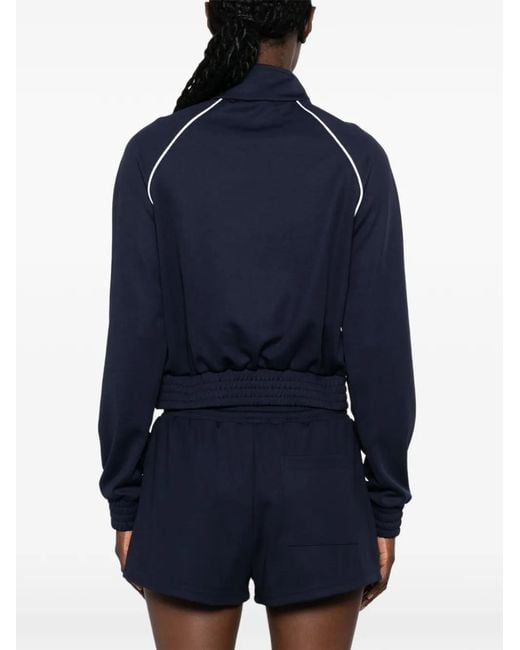 Sporty & Rich Blue Cropped Jacket